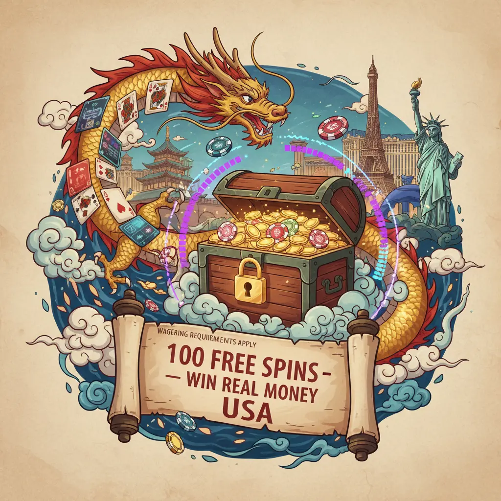 100 free spins no deposit win real money USA - Requirements